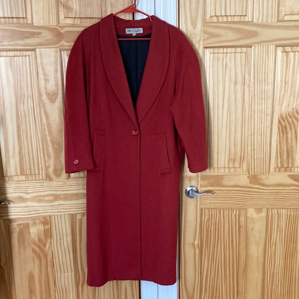 Vintage Paul et Duffier Wool Coat